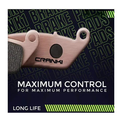 Crank1 Fully Sintered H2 Series Brake Pads for Triumph Thruxton 865 (2014-2016) - Image 3