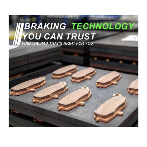 Crank1 Fully Sintered H2 Series Brake Pads for Triumph Thruxton 865 (2014-2016) - Image 4