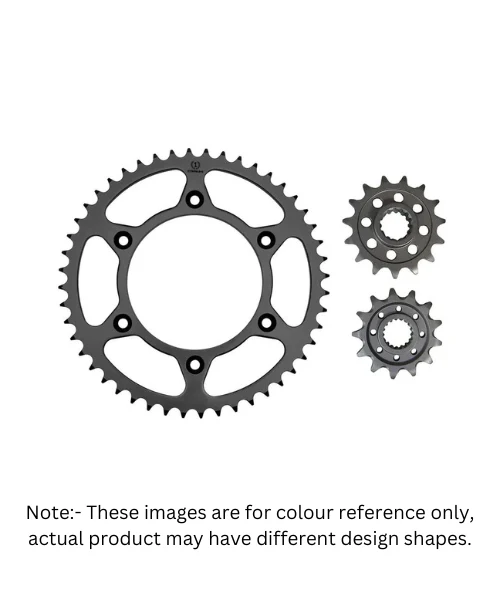 Crank1 Performance Motorcycle Sprocket Benelli TRK 502 (2017 Onwards) Pitch 525 - Chrome - CPR15.42T - Image 2