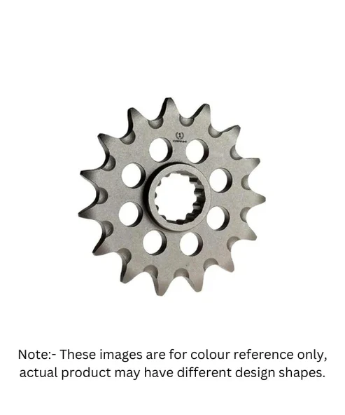 Crank1 Performance Motorcycle Sprocket Kawasaki Er6n (2012-2016) Pitch 520 - Chrome - CPF565.15T - Image 2