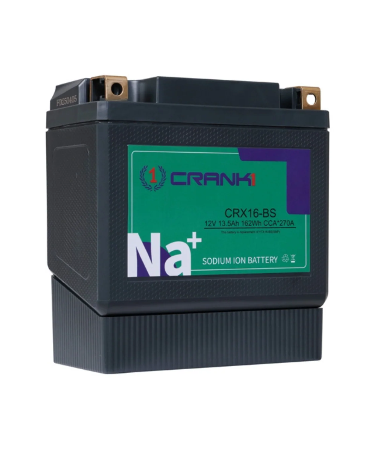 Crank1 Sodium ION Factory Activated Battery - CRX16-BS - Image 5