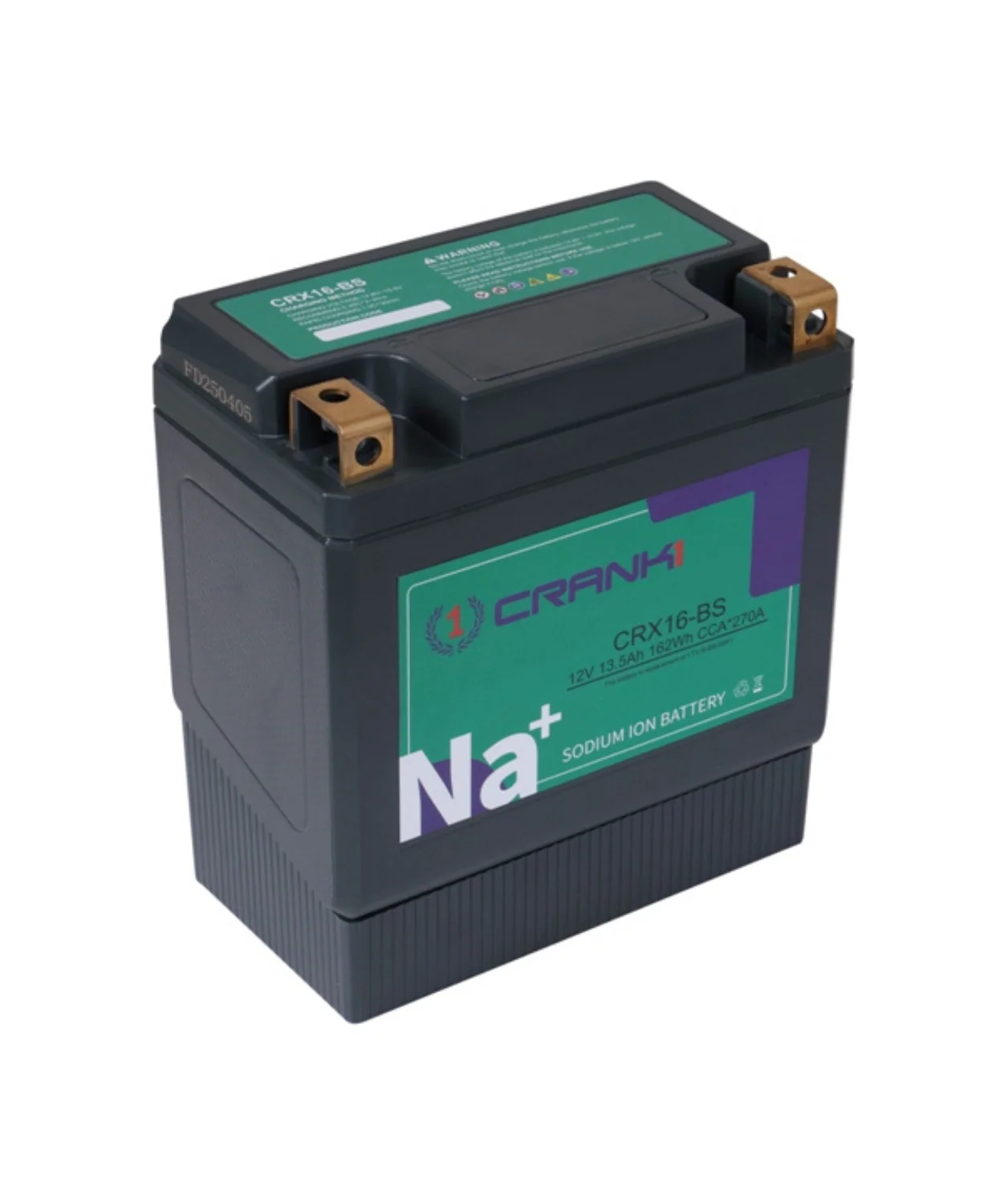 Crank1 Sodium ION Factory Activated Battery - CRX16-BS - Image 7