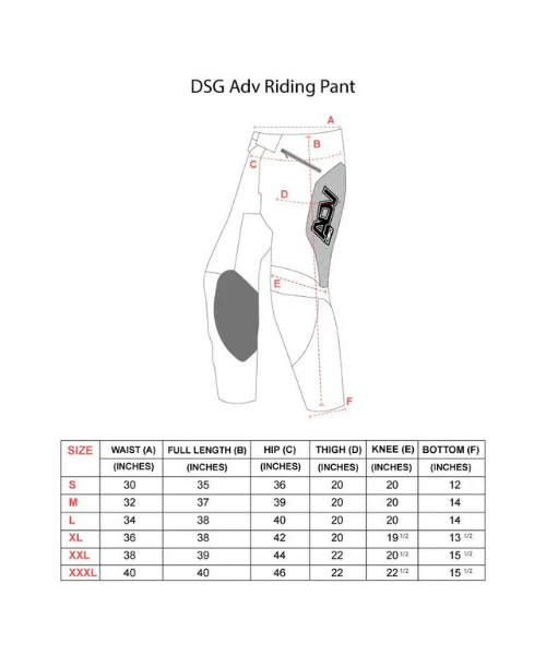 DSG ADV Riding Pant - Black - Image 5