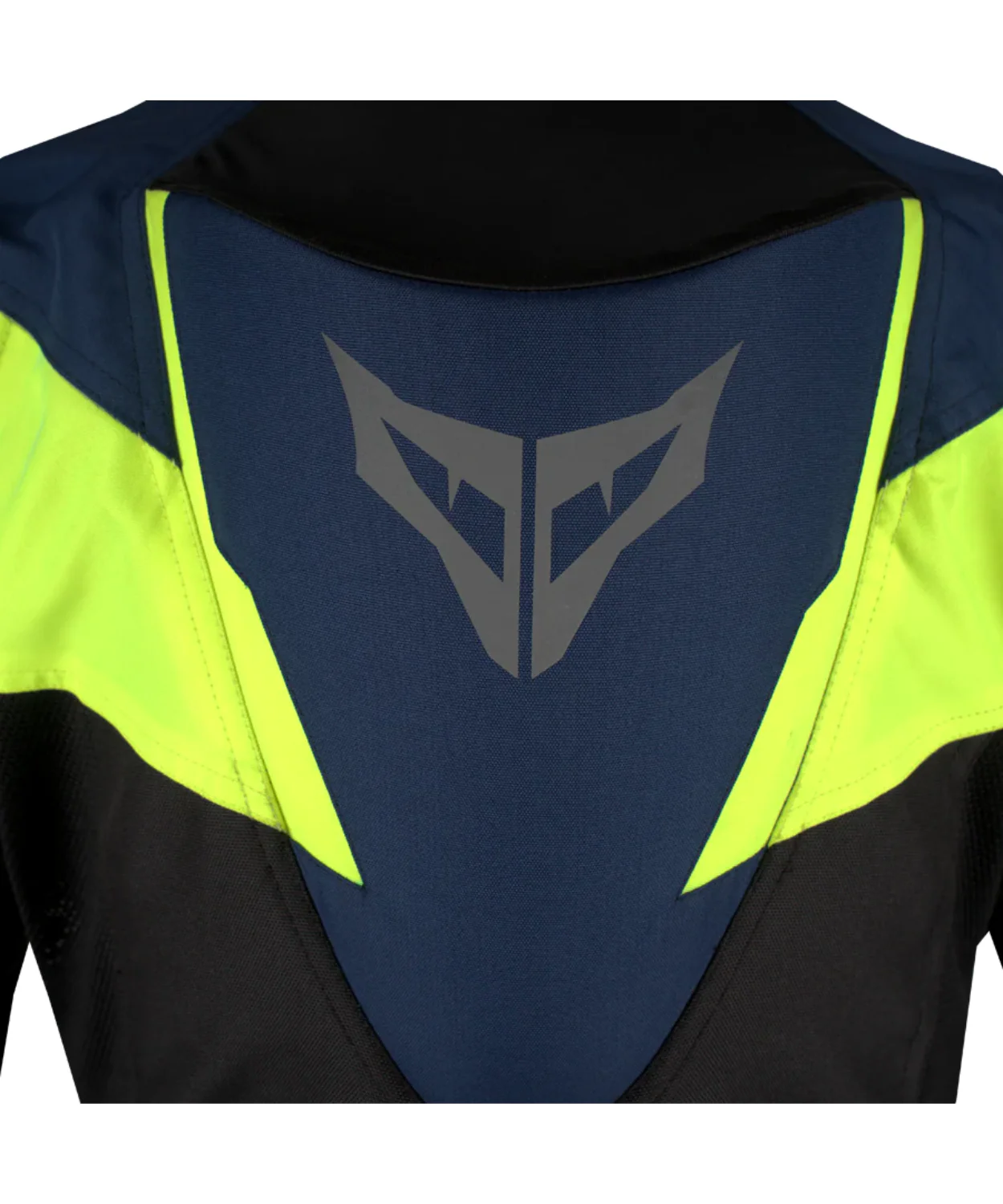 DSG Apex V2 Riding Jacket - Black Blue Yellow Fluo - Image 6