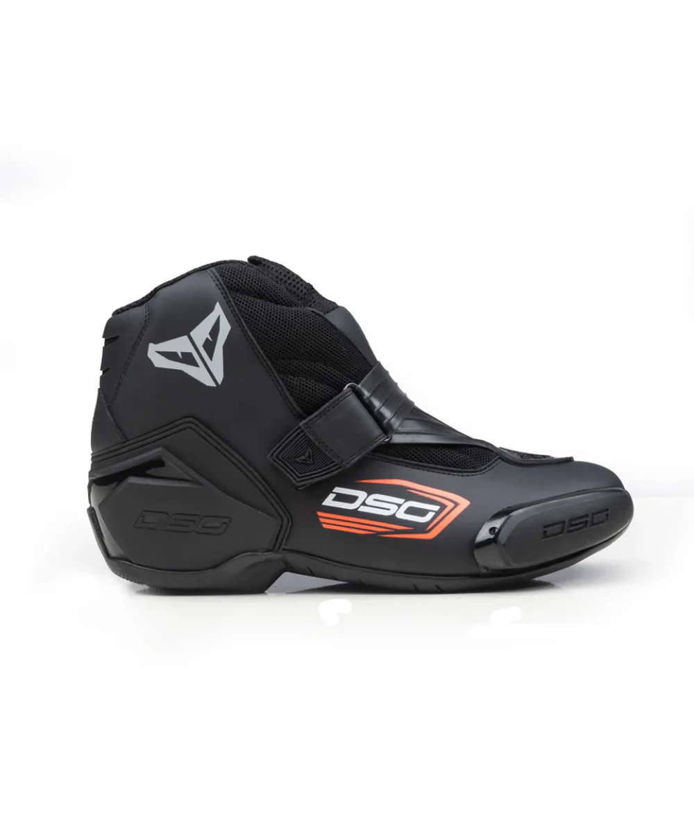 DSG GP-1 Riding Boots - Black Red - Image 2