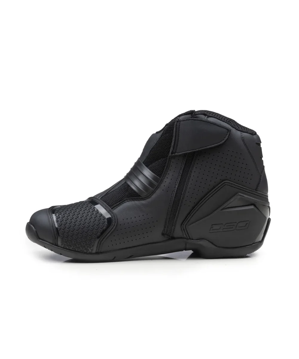 DSG GP-1 Riding Boots - Black Red - Image 4