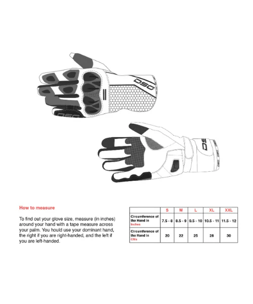 DSG Hydro V2 Riding Glove - Black Yellow Fluo - Image 3