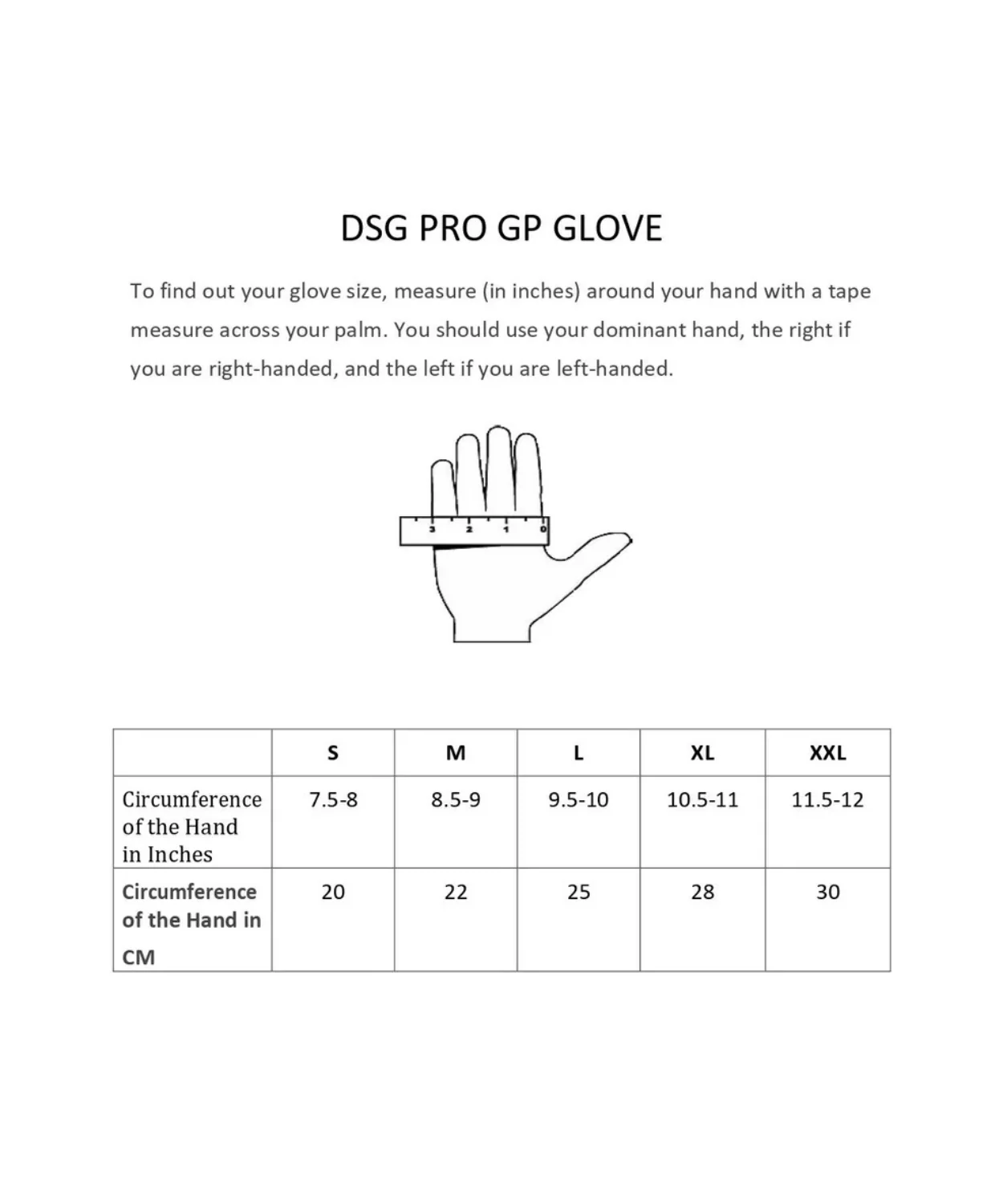 DSG Pro GP Riding Glove - Black Fluro Yellow - Image 11