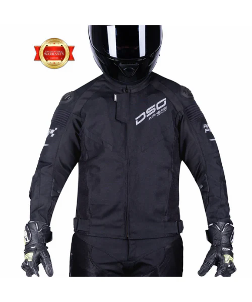 DSG Race Pro V2 Riding Jacket - Black - Image 3