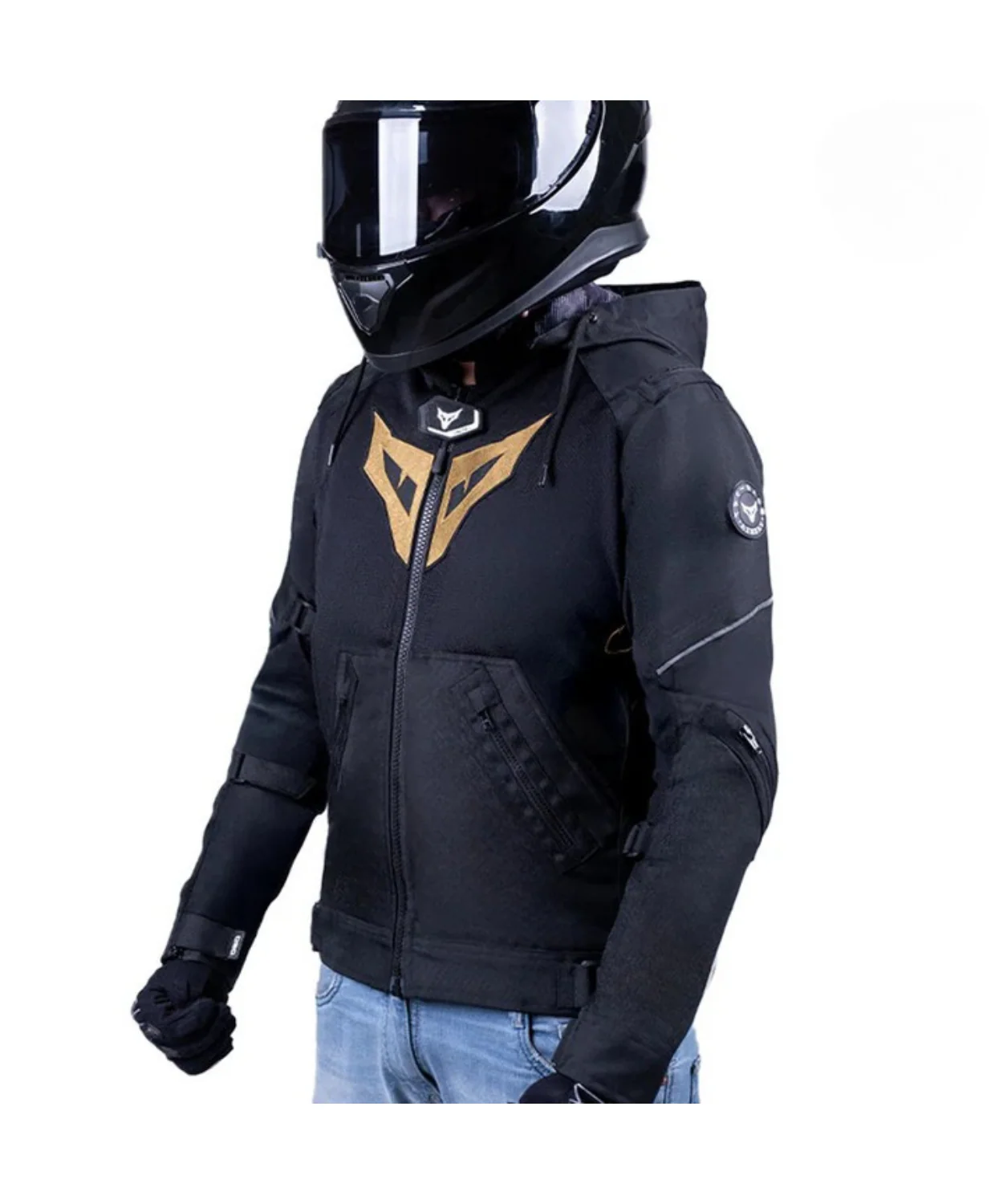 DSG Yakuza Riding Jacket - Black Gold - Image 3