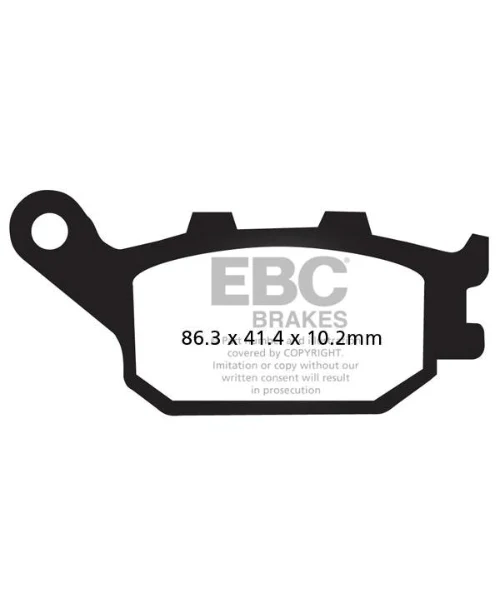EBC Brake Pads - Double H Sintered Brakes - FA174HH - Image 2