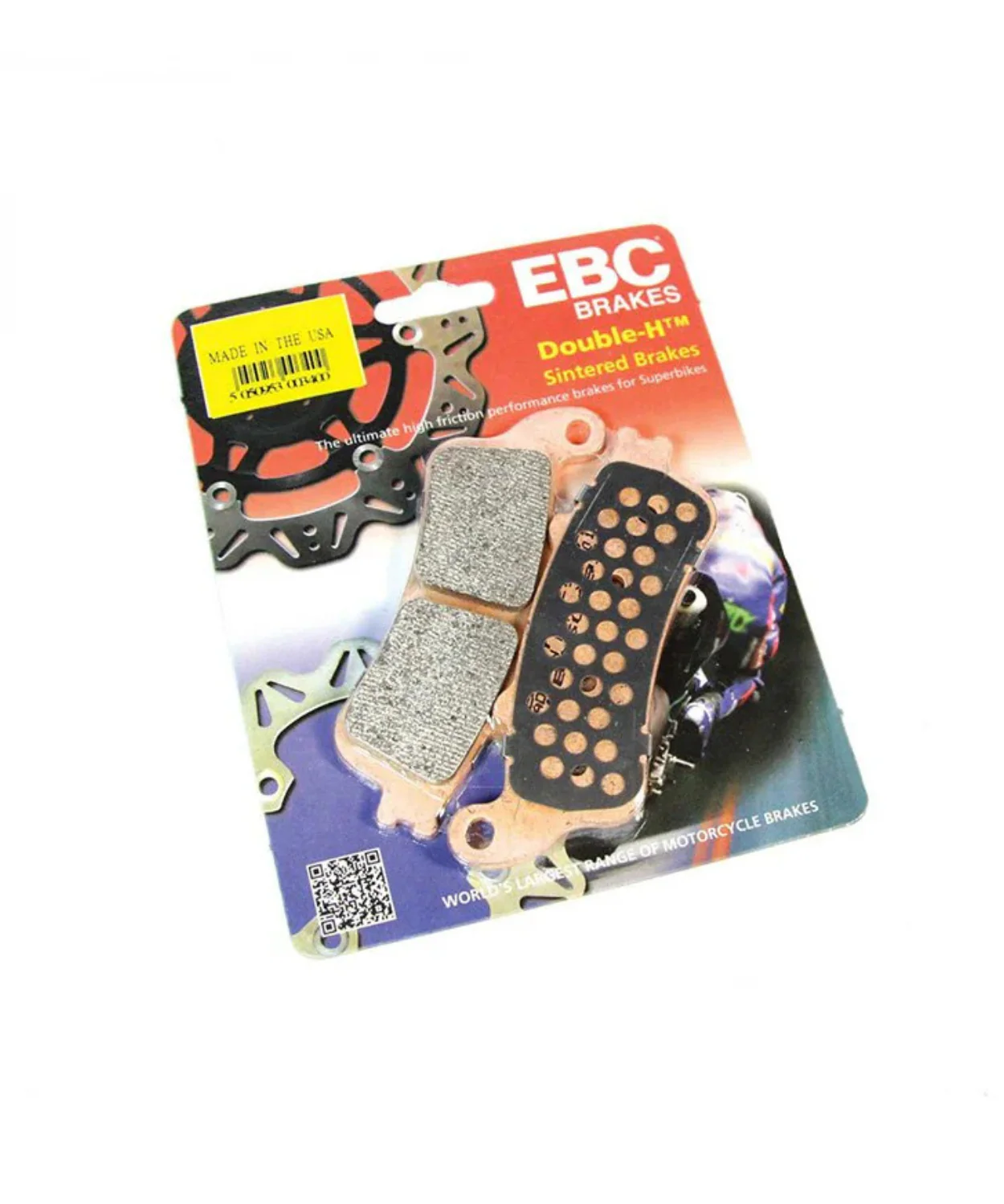 EBC Brake Pads - Double H Sintered Brakes - FA181HH