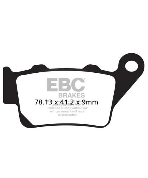 EBC Brake Pads - Double H Sintered Rear Brakes - FA213HH - Image 2
