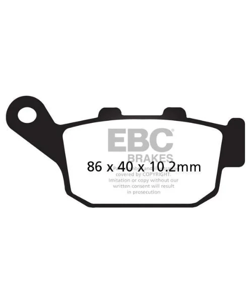 EBC Brake Pads - Double H Sintered Rear Brakes - FA140HH - Image 2