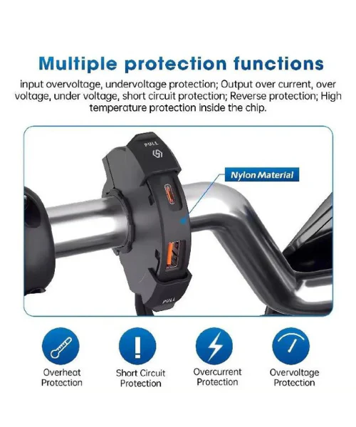 Fahren Motorcycle Dual Socket Charger - C1 Pro - Image 3