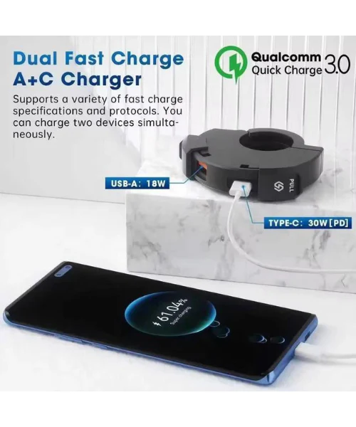 Fahren Motorcycle Dual Socket Charger - C1 Pro - Image 4