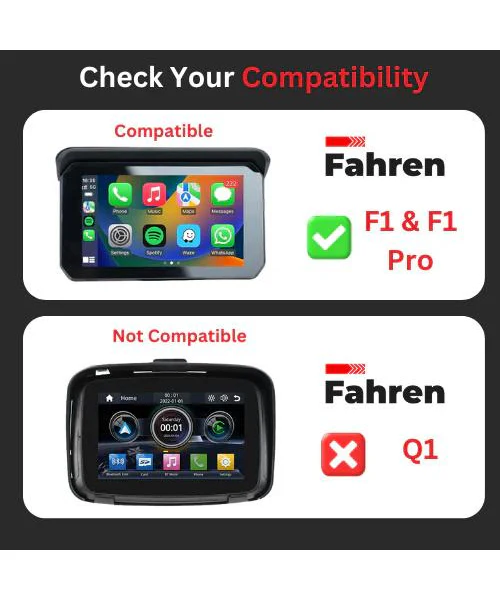 Fahren Motorcycle Screen Protector - Fahren F1 and F1 Pro - Image 3