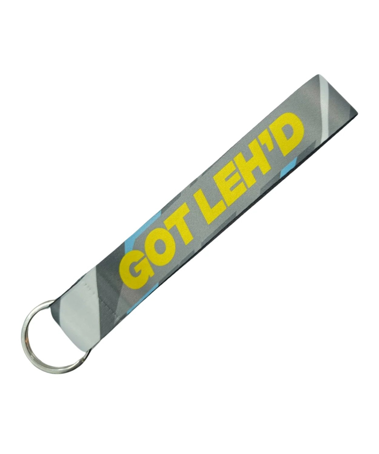 Fast Bend 2584 Got Leh'd Cloth Keychain - Grey - Image 2