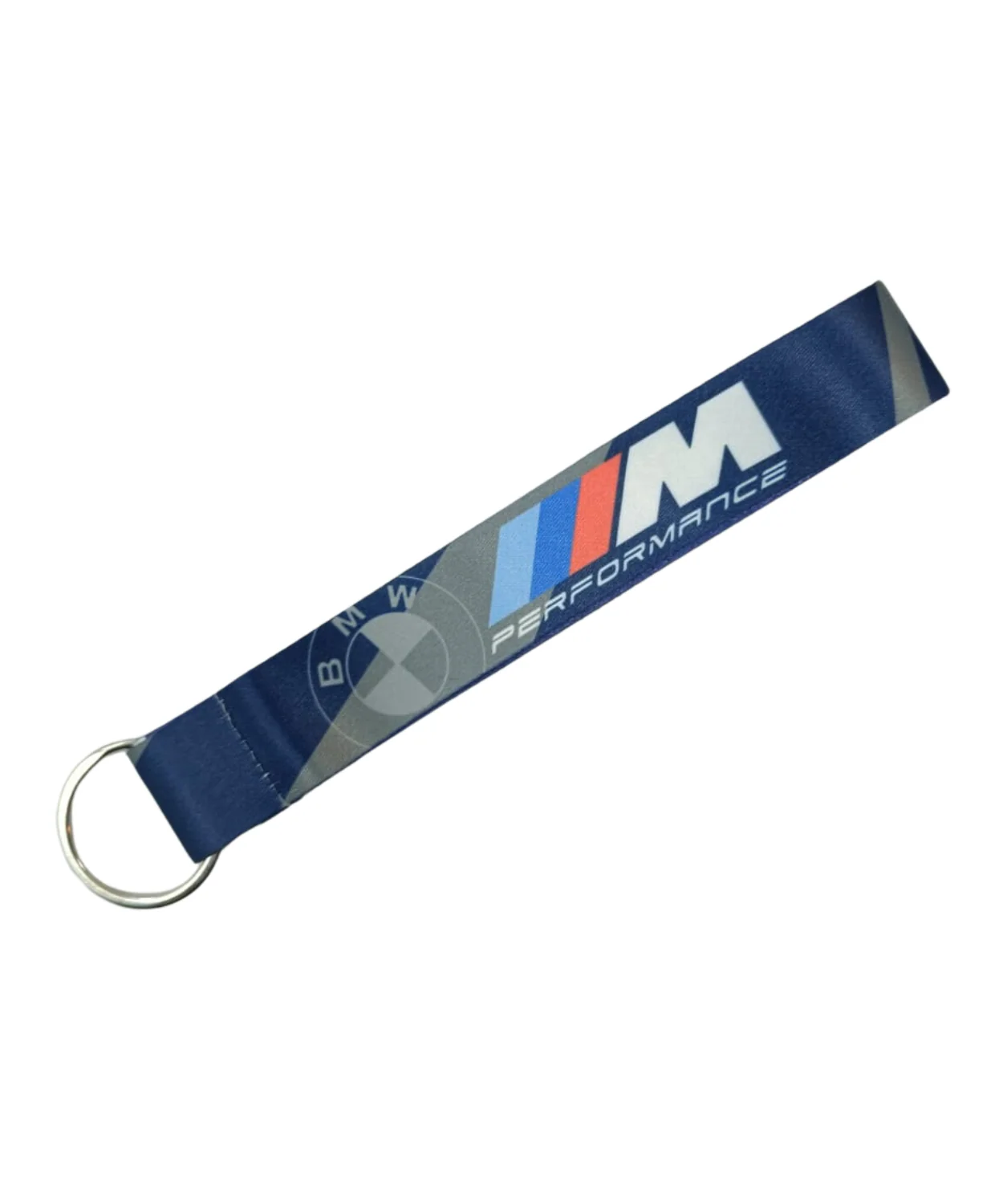 Fast Bend BMW Performance Limited Edition Cloth Keychain - Grey Blue