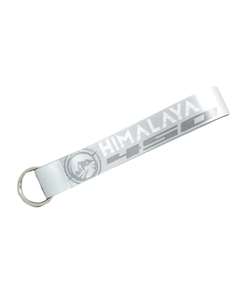 Fast Bend Himalyan Built for All Roads Cloth Keychain - Grey