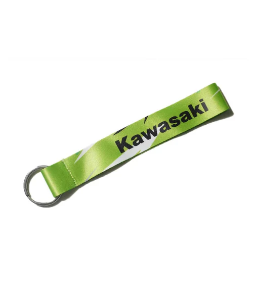 Fast Bend Kawasaki Cloth Keychain - Green
