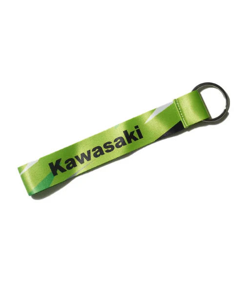 Fast Bend Kawasaki Cloth Keychain - Green - Image 2
