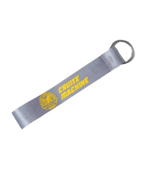 Fast Bend Meteor Cloth Keychain - Grey - Image 2