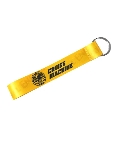 Fast Bend Meteor Cloth Keychain - Yellow - Image 2