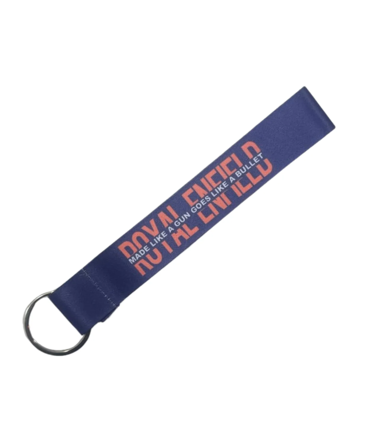 Fast Bend RE Made Like a Gun Goes Like a Bullet Cloth Keychain - Puple