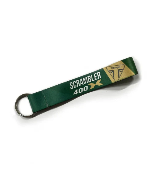 Fast Bend Scrambler 400x Cloth Keychain - Green
