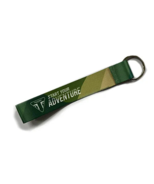 Fast Bend Scrambler 400x Cloth Keychain - Green - Image 2