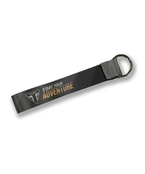 Fast Bend Scrambler 400x Cloth Keychain - Grey - Image 2