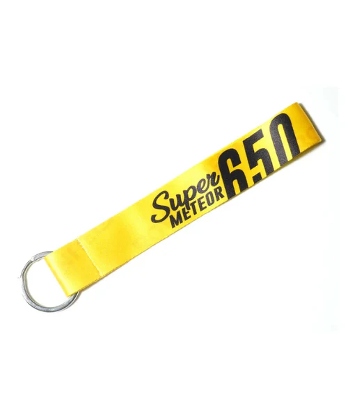 Fast Bend Super Meteor 650 Cloth Keychain - Yellow