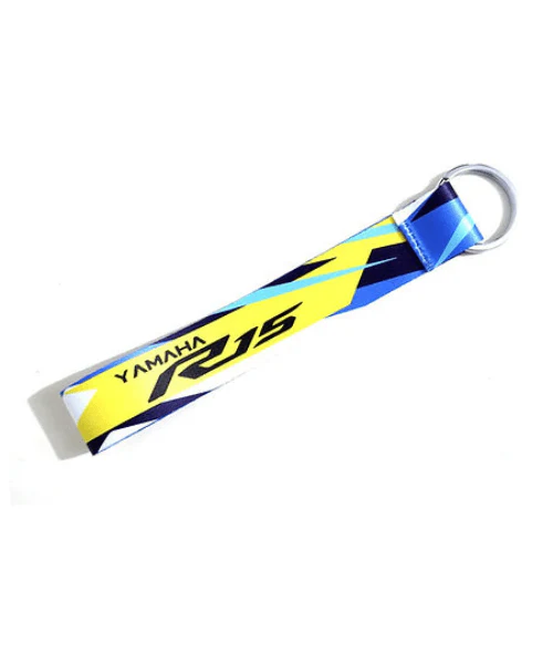 Fast Bend Yamaha R15 Cloth Keychain - Blue - Image 2