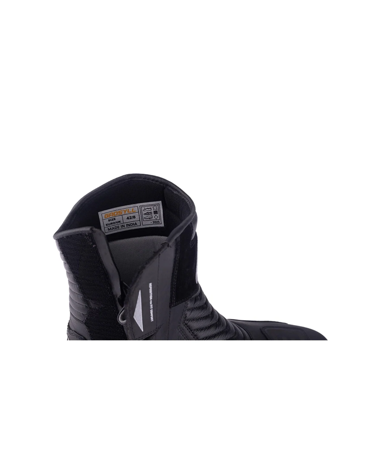 Gadsyll G-STAR 9 V2 Water Resistant Motorcycle Riding Boots - Black - Image 7