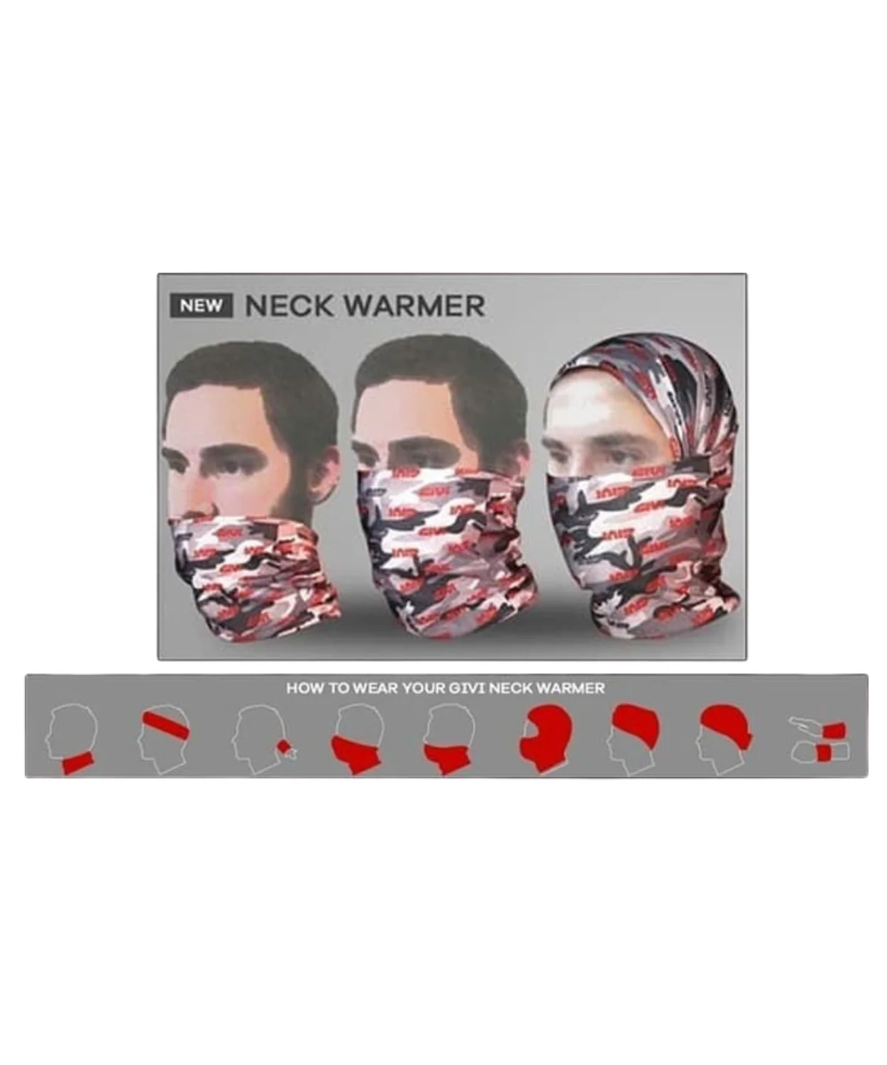 Givi Neck Warmer Multifuctional Tubular Scarf - Image 2