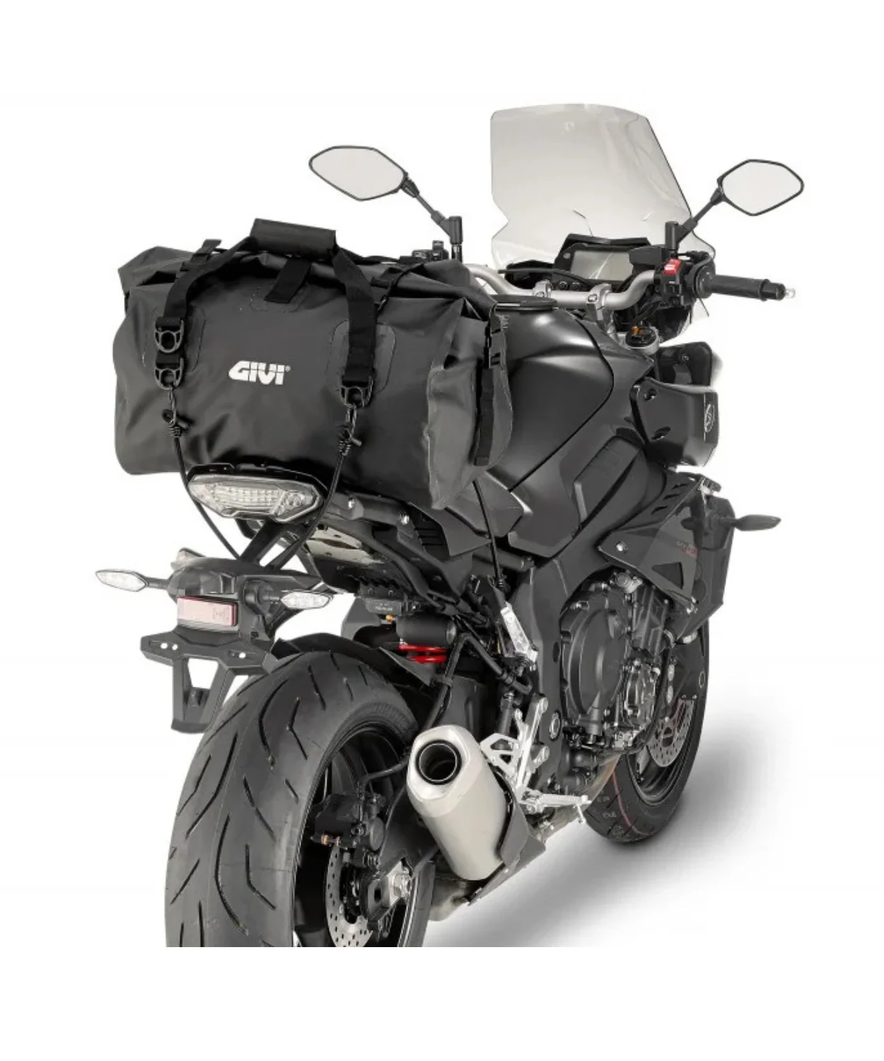 Givi Waterproof Cylinder Tail Bag 40L - Black - EA115BK - Image 4