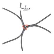 Mototech Hexapod Bungee Tie-down System 32" 80cm Grey Orange - Image 4