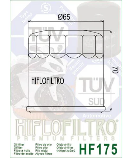 Hiflo Filtro Oil Filter - HF175 - Image 5