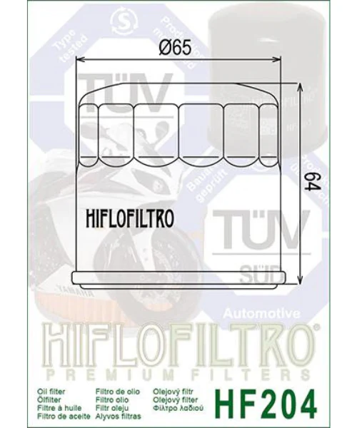 Hiflo Filtro Oil Filter - HF204 - Image 5