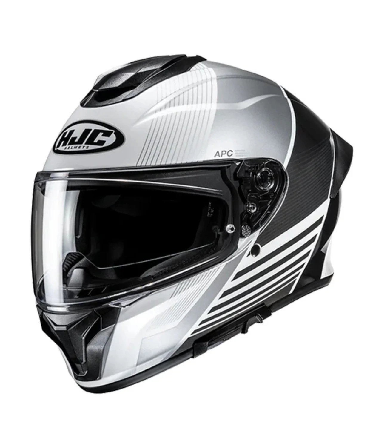 HJC C71 (C7X) Morix MC5 Helmet - White Grey