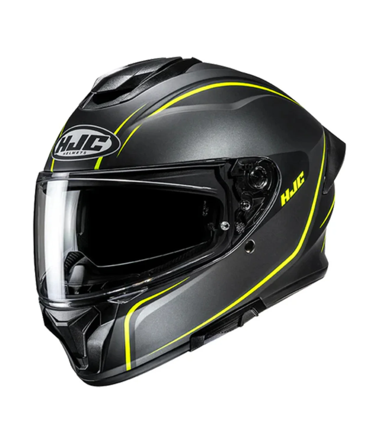 HJC C71 (C7X) Quez MC3HSF Helmet - Fluorescent Yellow