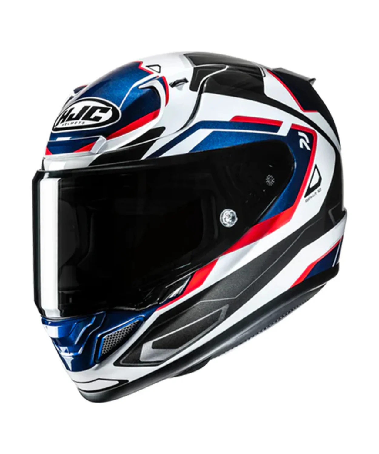 HJC Rpha 12 Brels Carbon Fiber MC21 Helmet (ECE 22.06) - White Blue Red