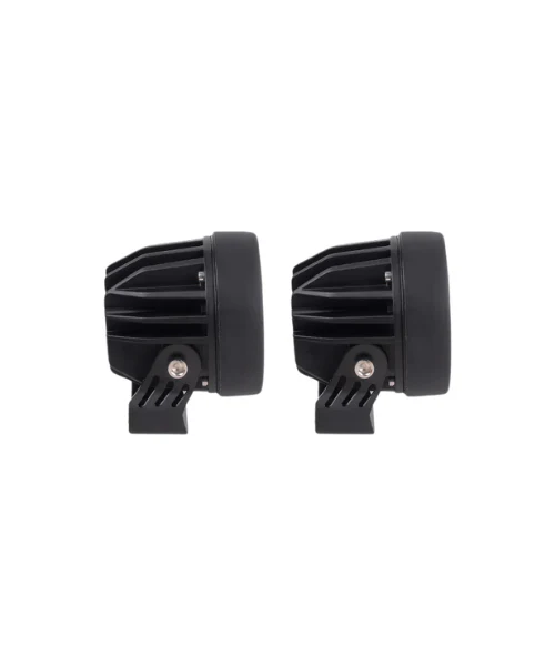 HJG 4 LED Round Foglight with Wire Harness and Yellow Filter (1 Year Warranty) - Image 4