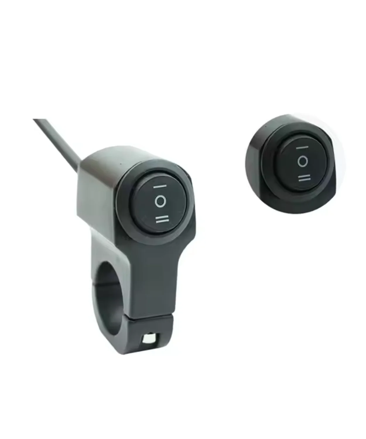 Moto Arch Dual Colour Aux Light Switch - Black - Image 2