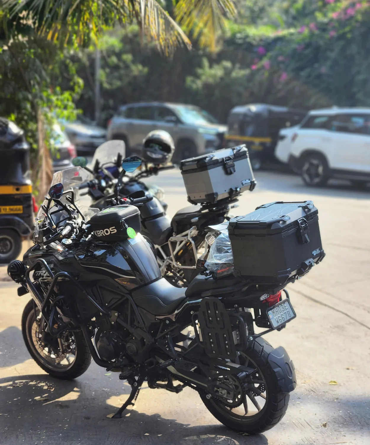 Kolga Bros Beast Moto Trunk Aluminium Alloy Top Box - Black - KBMT-03 - Image 5