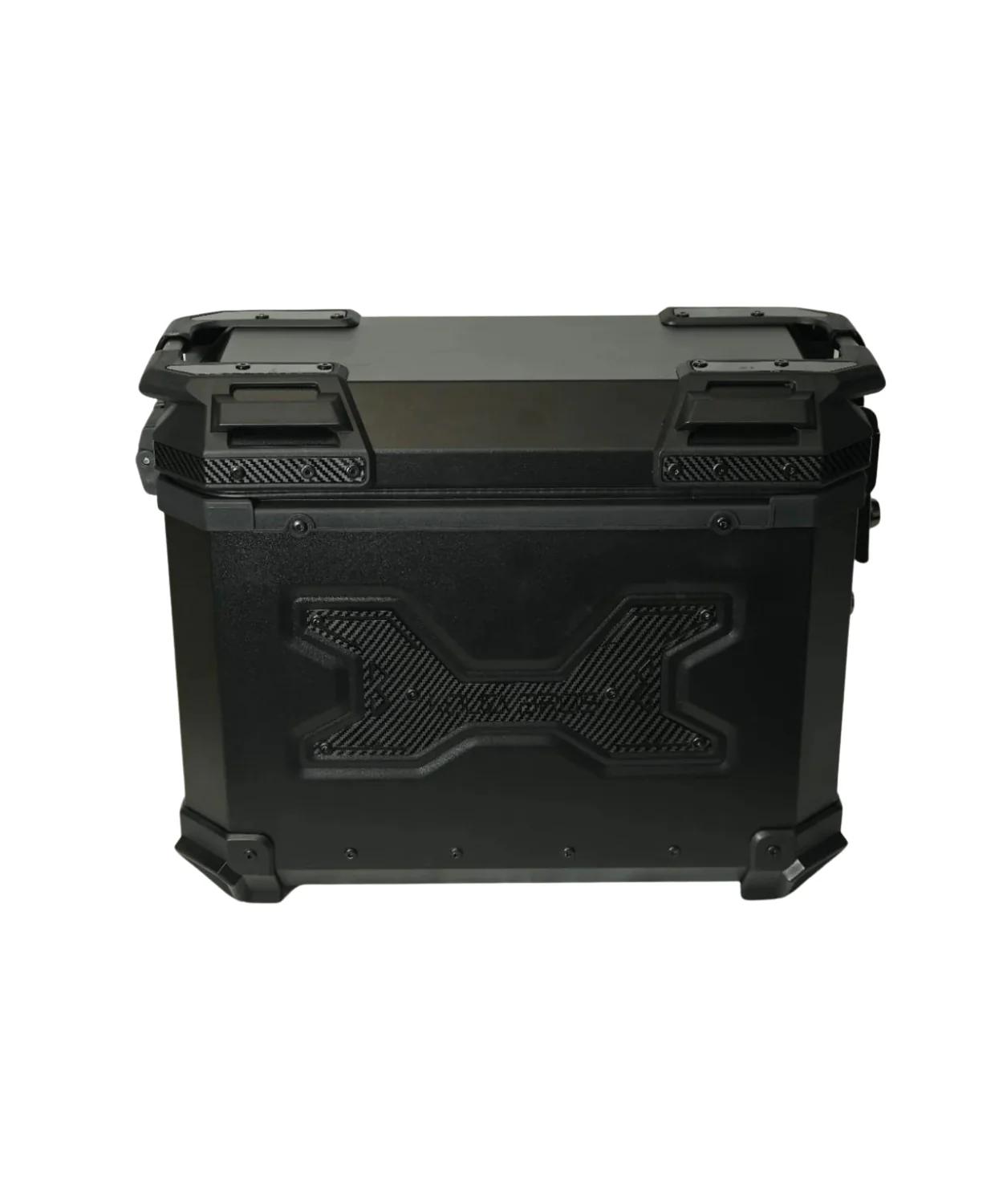 Kolga Bros Carbon Moto Alluminium Panniers 76L - Black - Image 4