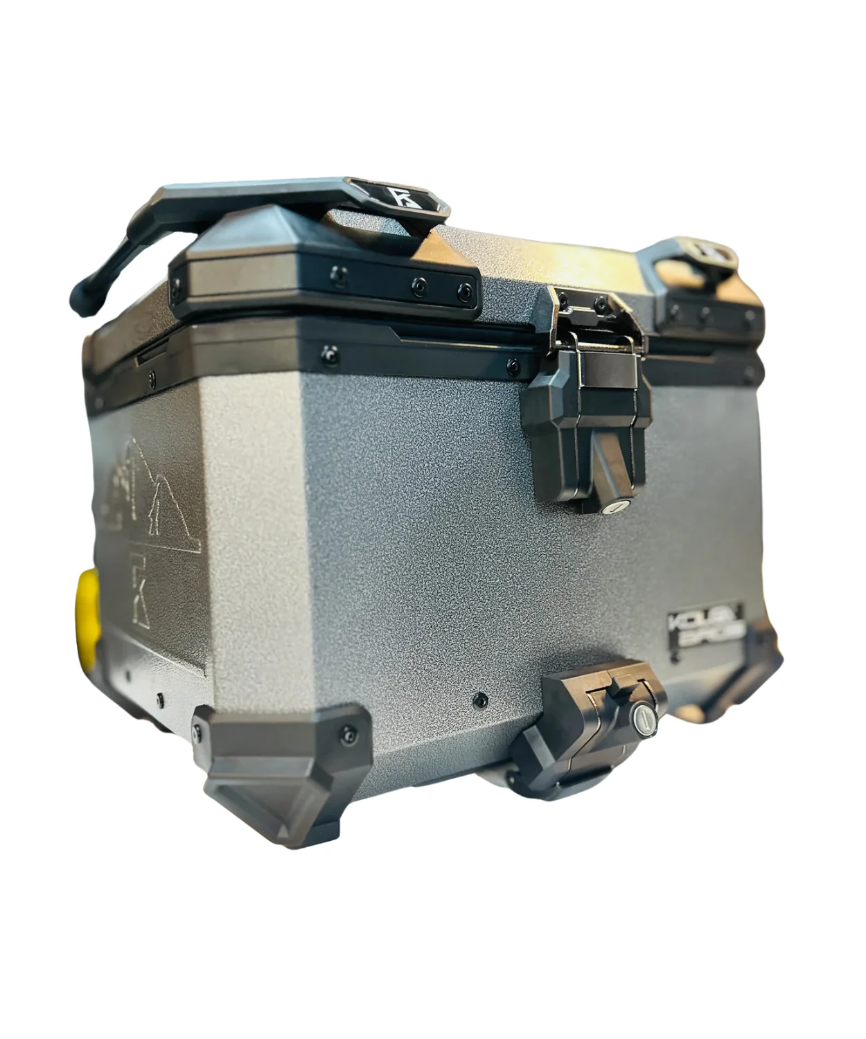 Kolga Bros Beast Moto Trunk Aluminium Alloy Top Box - Silver - KBMT-04 - Image 5