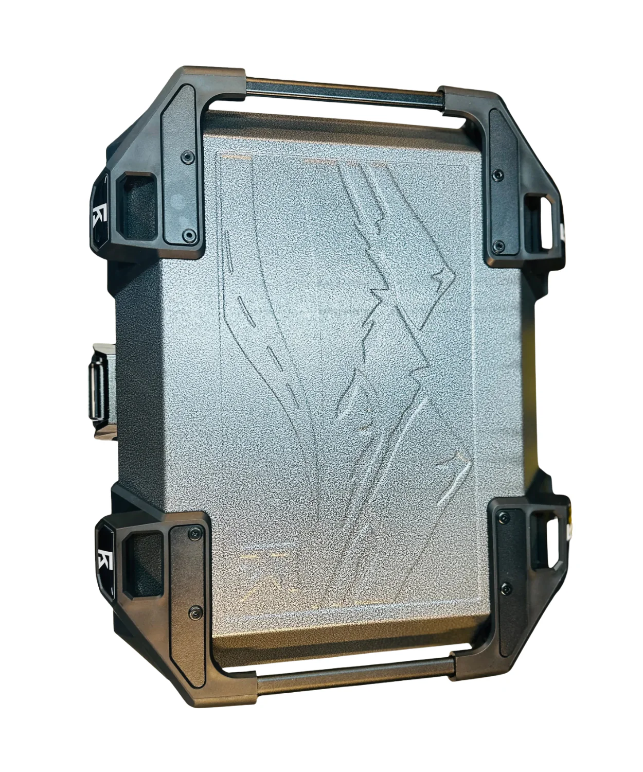 Kolga Bros Beast Moto Trunk Aluminium Alloy Top Box - Silver - KBMT-04 - Image 8