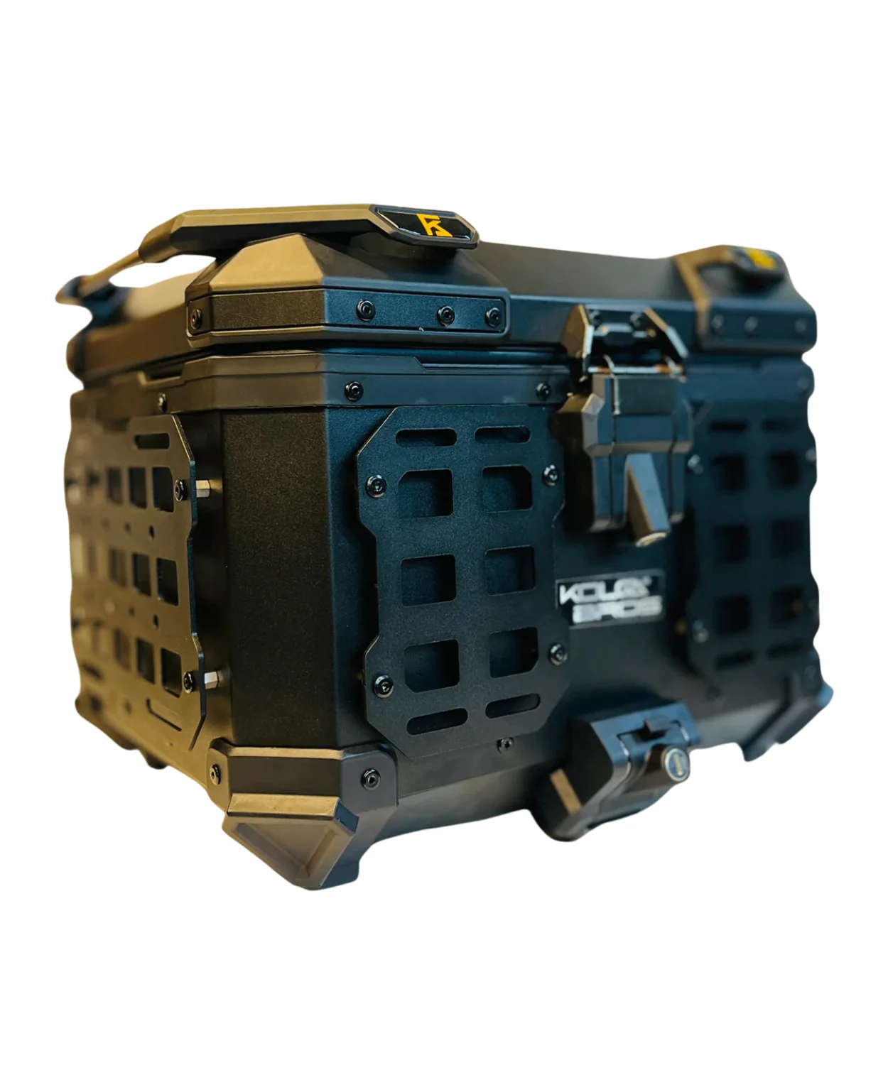 Kolga Bros Adventure Pro Moto Trunk Aluminium Alloy 45L Top Box - Black - KBMT-11 - Image 4